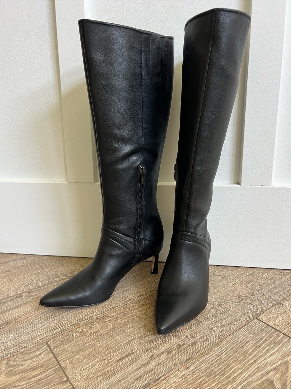 27 Edit Naturalizer Tall Leather Boots - excellent condition Size 7.5